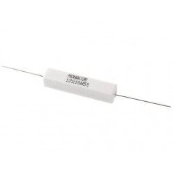 Monacor LSR-120/10 Rezystor cementowy dużej mocy, 12Ω, 10W